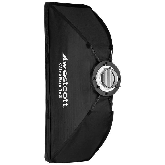 Westcott ClickBox Strip Softbox 1'x3' with Bowens Mount
