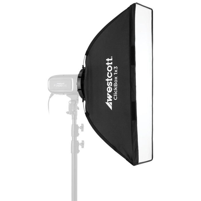 Westcott ClickBox Strip Softbox 1'x3' with Bowens Mount