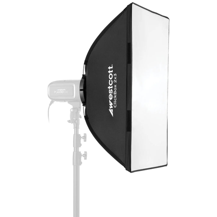 Westcott ClickBox Rectangular Softbox 2'x3' with Bowens Mount