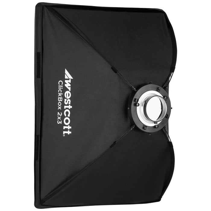 Westcott ClickBox Rectangular Softbox 2'x3' with Bowens Mount