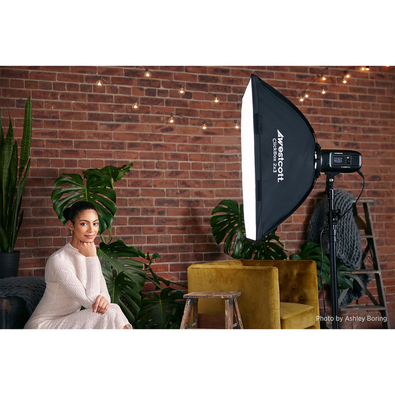 Westcott ClickBox Rectangular Softbox 2'x3' with Bowens Mount