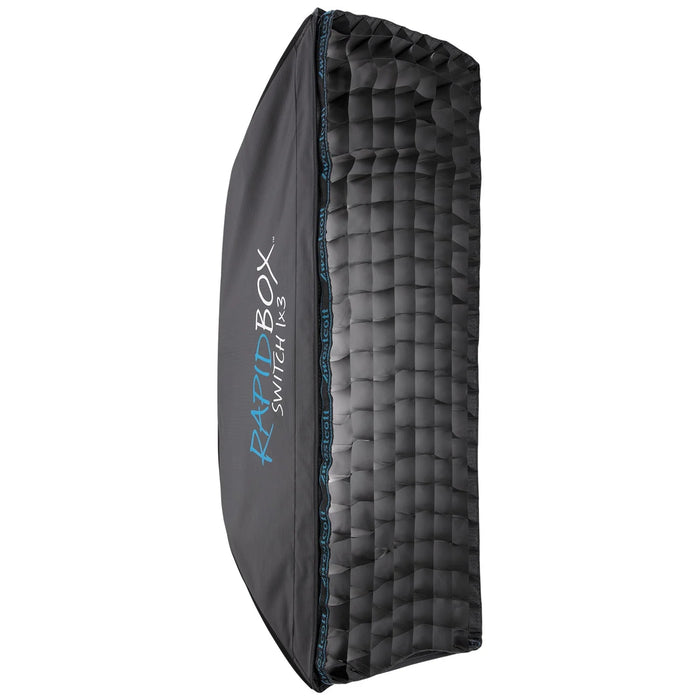 Westcott 40-Degree Egg Crate Grid Rapid Box Switch 1'x3'