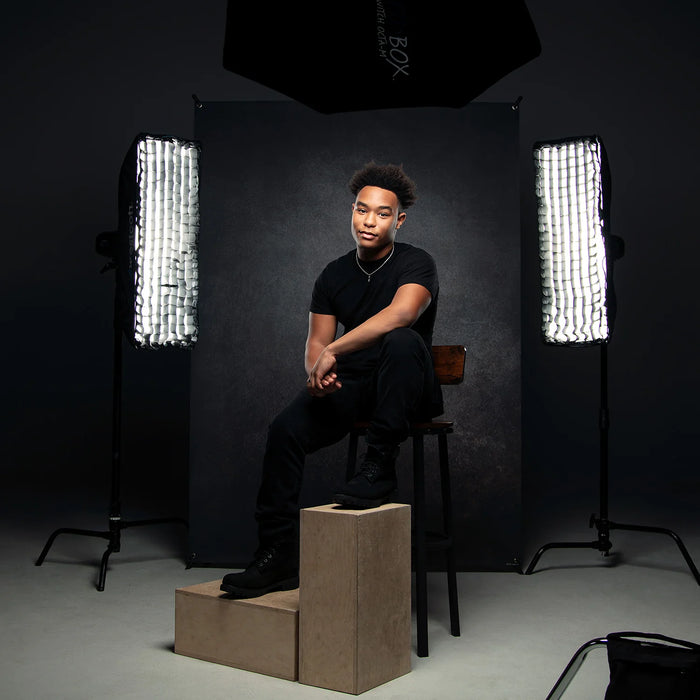 Westcott 40-Degree Egg Crate Grid Rapid Box Switch 1'x3'