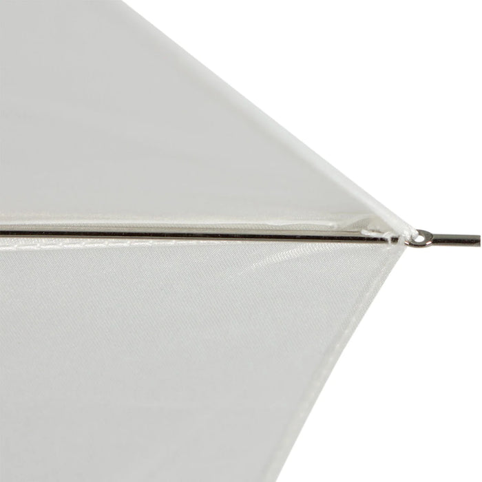 Westcott Compact Collapsible Umbrella Optical White Satin Diffusion 109cm (43")