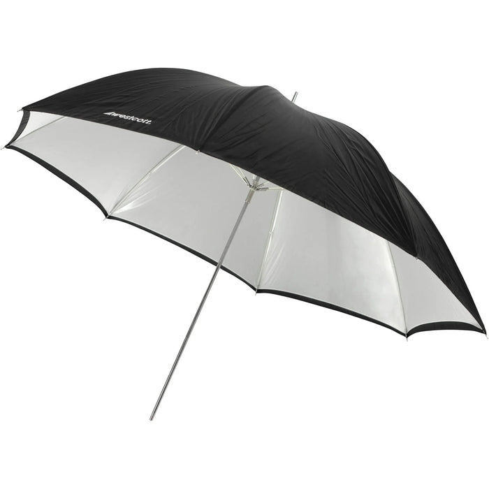 Westcott Convertible Umbrella Optical White Satin with Removable Black Cover 114cm (45")