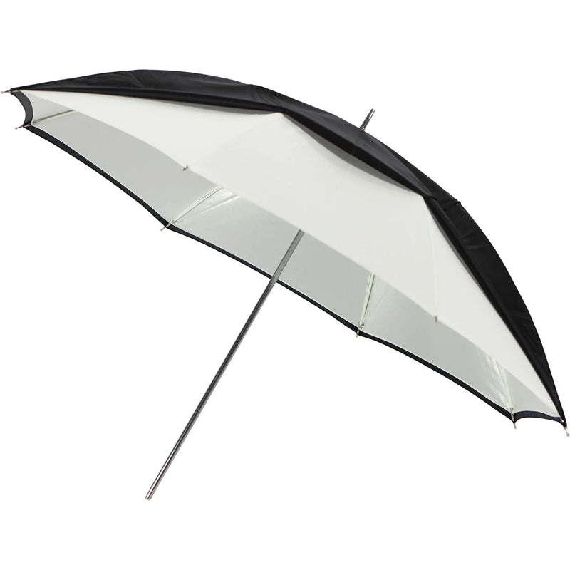 Westcott Convertible Umbrella Optical White Satin with Removable Black Cover 81cm (32")