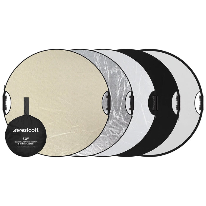 Westcott Illuminator QuickGrip 5-in-1 Reflector 76cm (30")