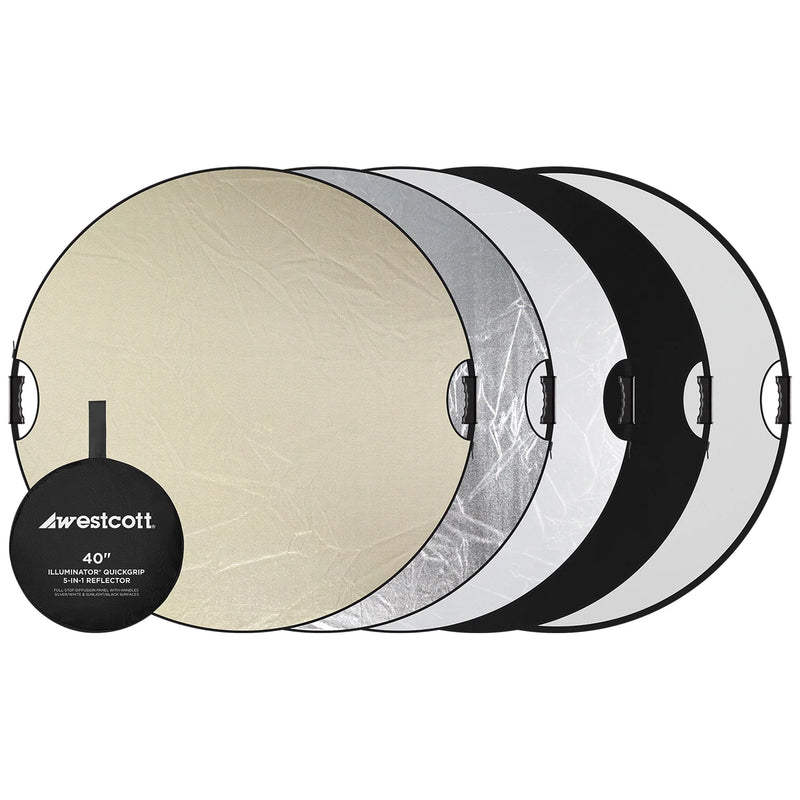 Westcott Illuminator QuickGrip 5-in-1 Reflector 101cm (40")