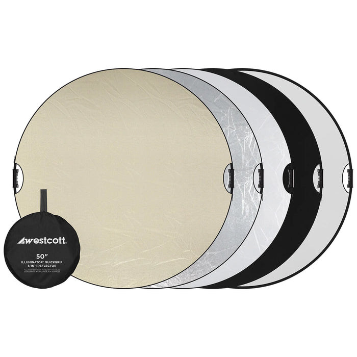 Westcott Illuminator QuickGrip 5-in-1 Reflector 127cm (50")
