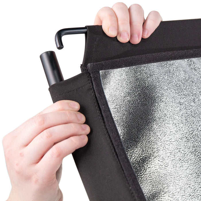 Westcott Eyelighter 3 Kit 3-in-1 with Silver, White, and Sunlight Fabric