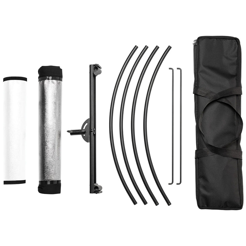 Westcott Eyelighter 3 Kit 3-in-1 with Silver, White, and Sunlight Fabric