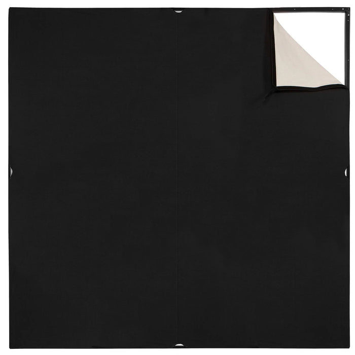 Westcott Scrim Jim Cine Unbleached Muslin/Black Fabric (1.8 x 1.8m)