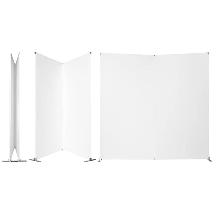 Westcott V-Flat 2-Pack Dual Frame & Fabric Kit White & Black