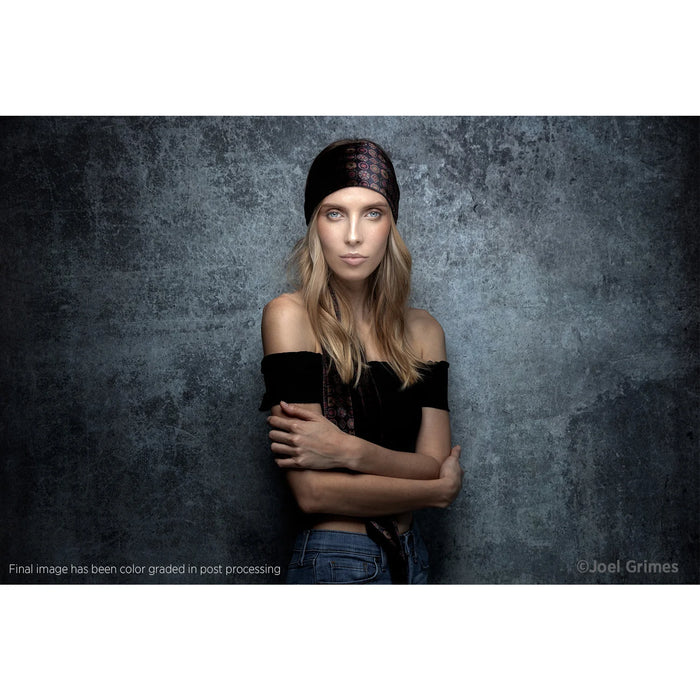 Westcott X-Drop Fabric Backdrop Grunge Concrete by Joel Grimes 5' x 7'