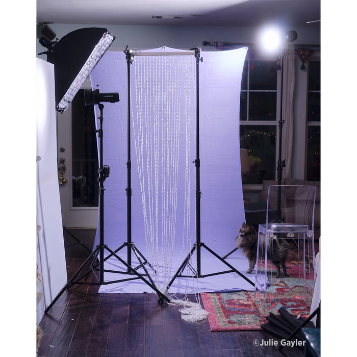 Westcott X-Drop Wrinkle-Resistant Sweep Backdrop 5' x 12' (Select Colour)