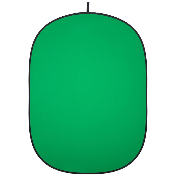 Westcott Collapsible 2-in-1 Grey & Green Screen Backdrop 5' x 6.5'