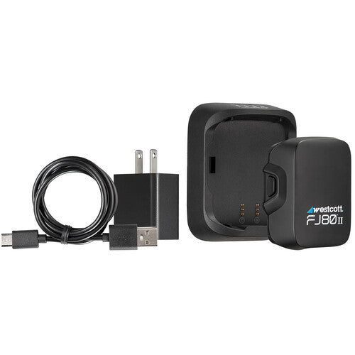 Westcott FJ80 II Battery with USB-C Cable and EU Charger