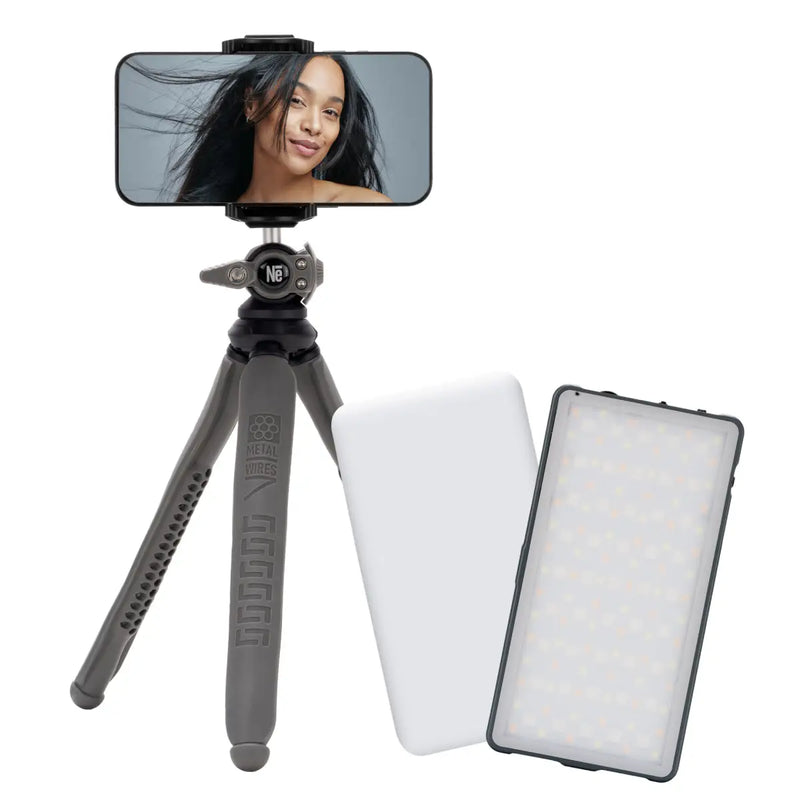 Newell Rangha RGB-W LED Dual Set with Diffuser and Tripod