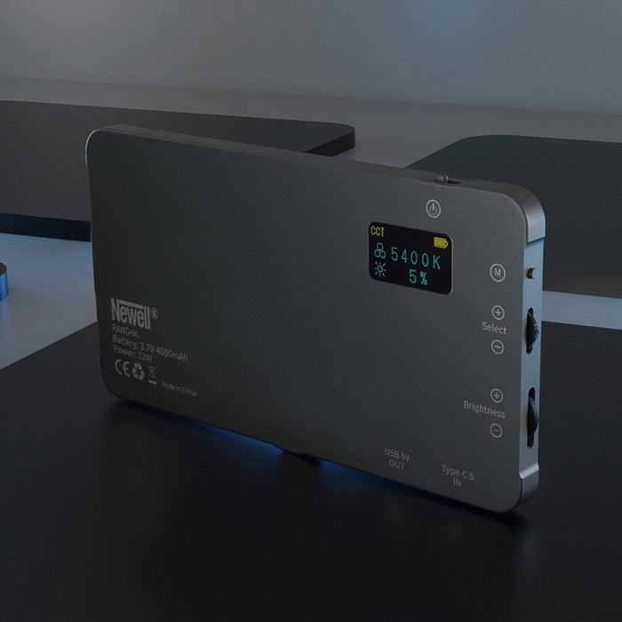 Newell Rangha RGB-W LED Dual Set with Diffuser and Tripod