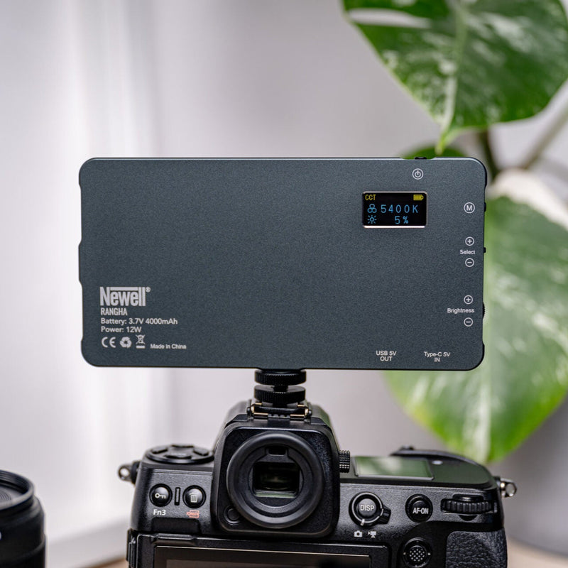Newell Rangha RGB-W LED Dual Set with Diffuser and Tripod