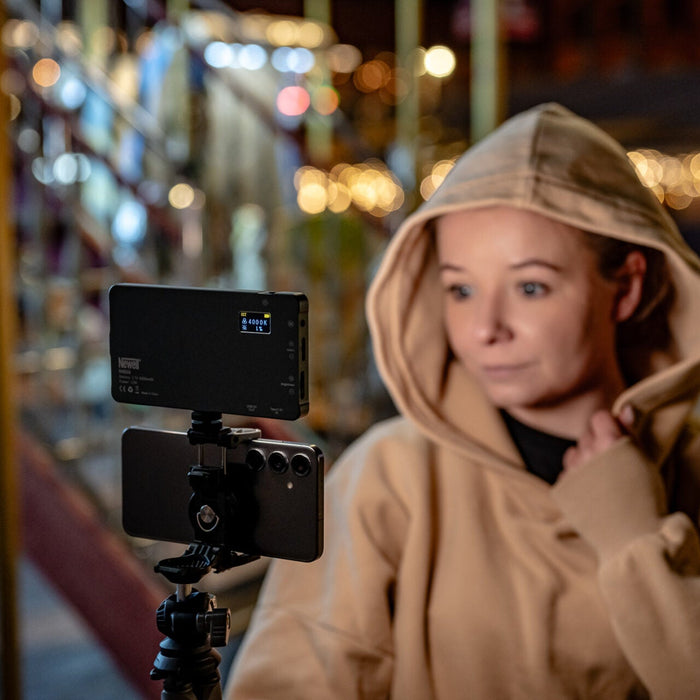 Newell Rangha RGB-W LED Dual Set with Diffuser and Tripod