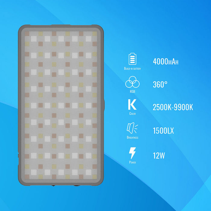 Newell Rangha RGB-W LED Dual Set with Diffuser and Tripod