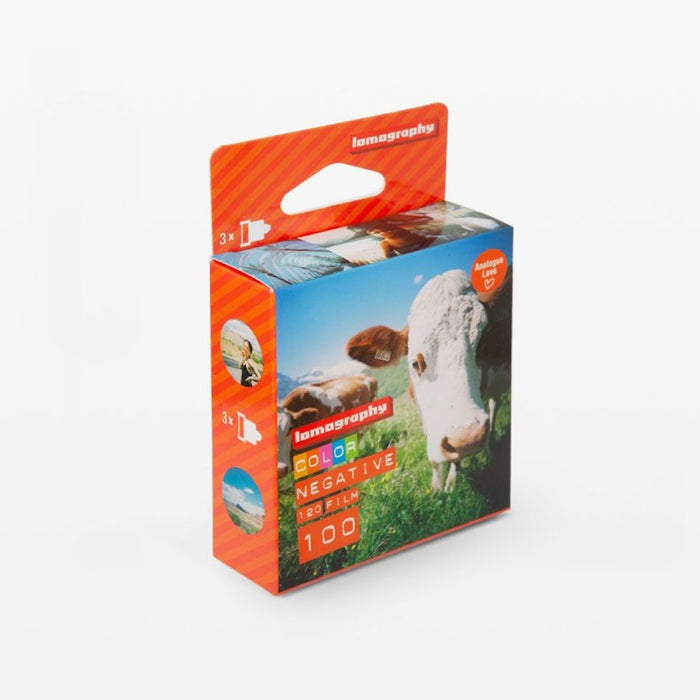 Lomography Color Negative 100 120 Roll Film (3-Pack)