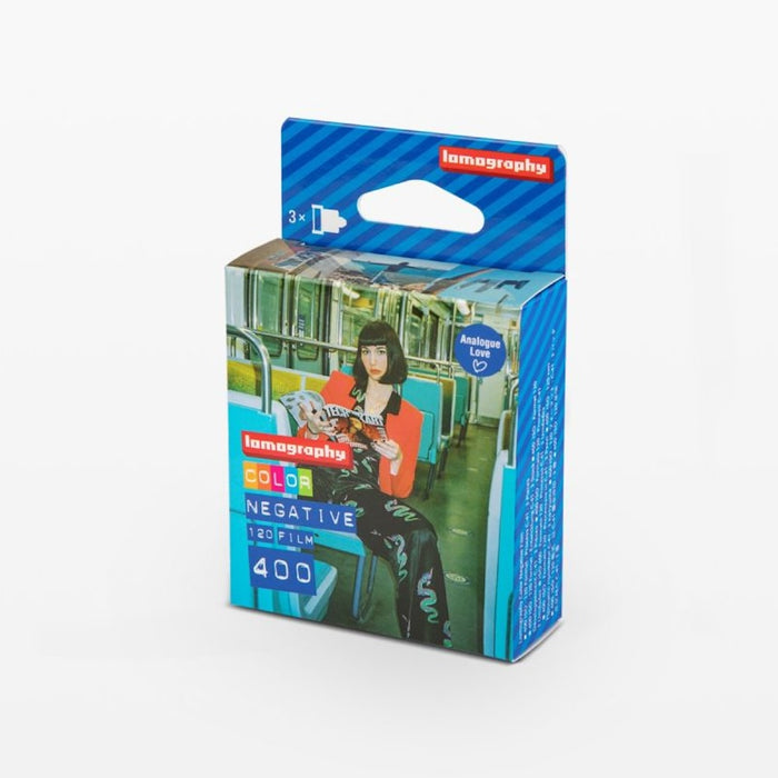 Lomography Color Negative 400 120 Roll Film (3-Pack) — The Flash