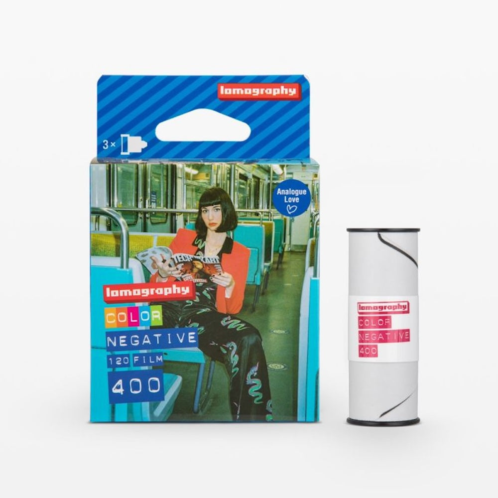 Lomography Color Negative 400 120 Roll Film (3-Pack) — The Flash - Main Image