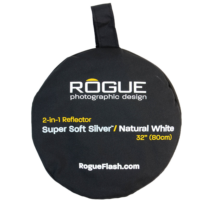 ExpoImaging 32in 2-in-1 Reflector - Super Soft Silver / Natural White