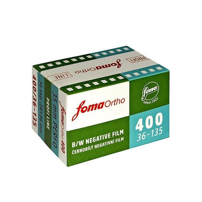Foma Ortho 400 36-Exposure 35mm Black & White 135 Film