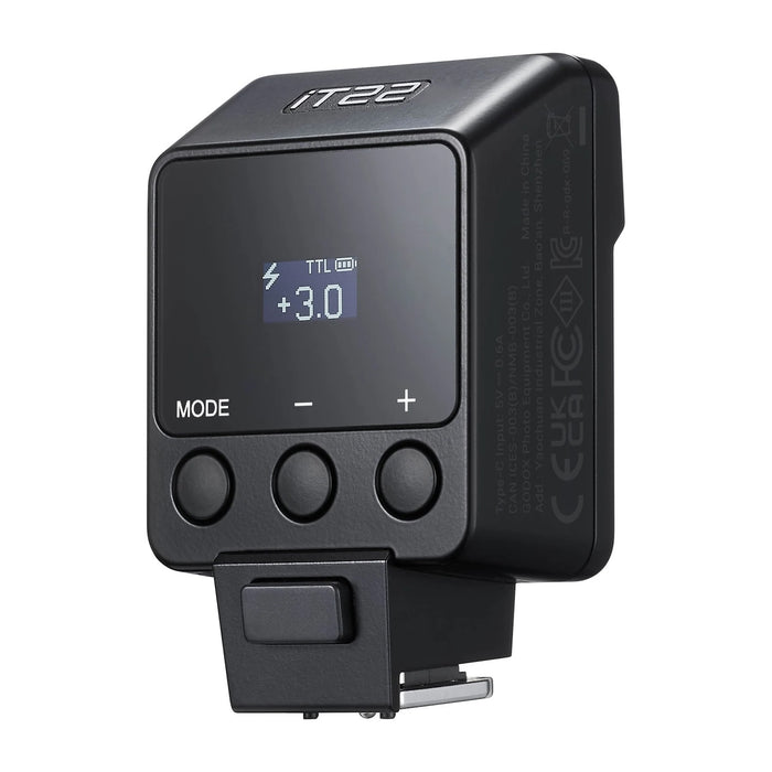 Godox iFlash iT22 Compact TTL Speedlite Flash Black for Canon