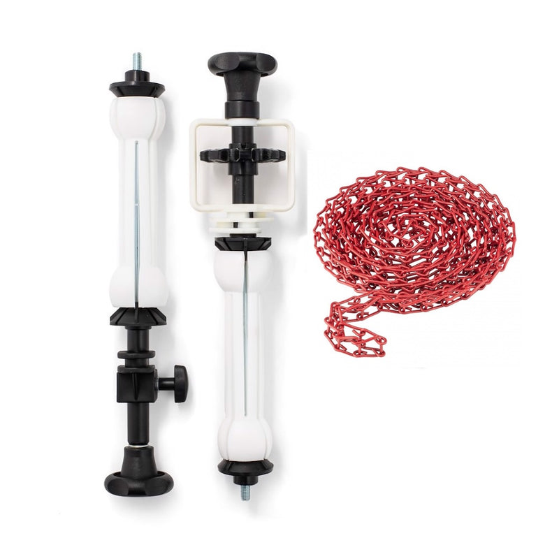 Manfrotto Expan Background Paper Holder Set Metal Chain Red