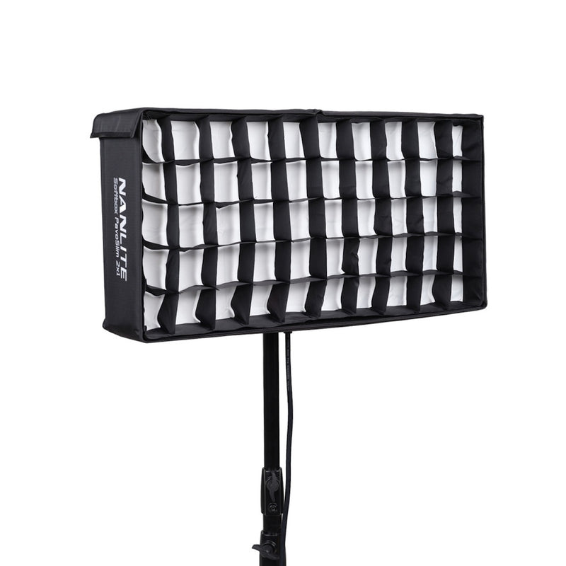 Nanlite Foldable Softbox and Grid for the PavoSlim 60C and 120B