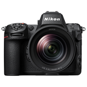 Image showng the Nikon Z8 Camera Body with NIKKOR Z 24-120mm Lens for photography and video.