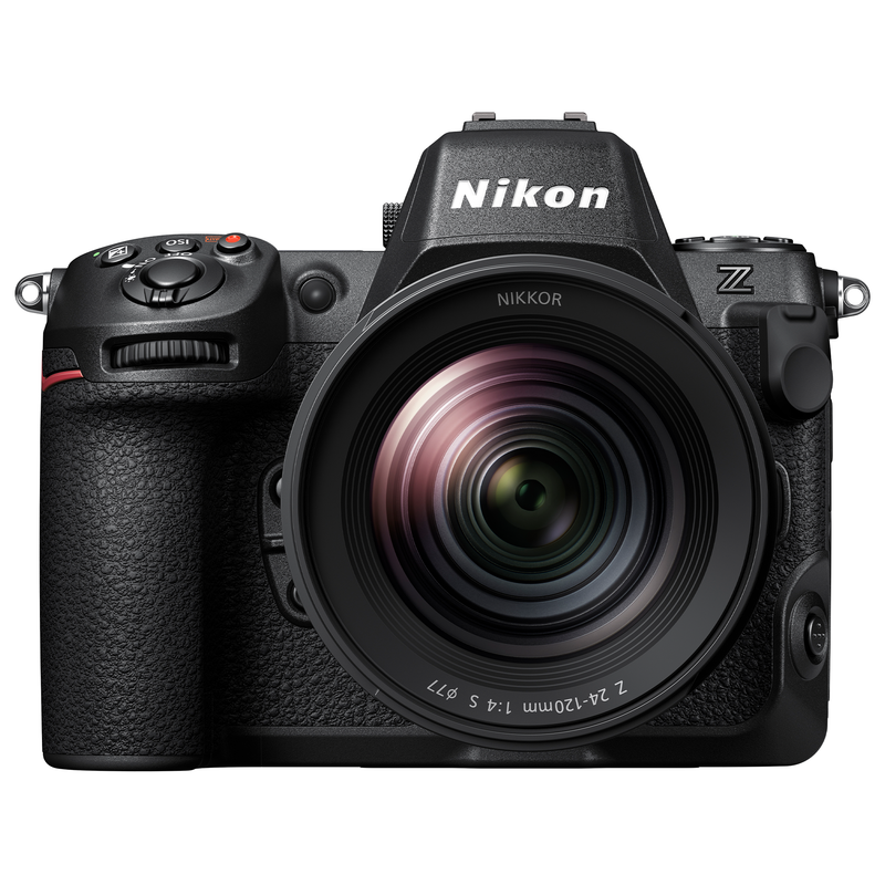 Image showng the Nikon Z8 Camera Body with NIKKOR Z 24-120mm Lens for photography and video.