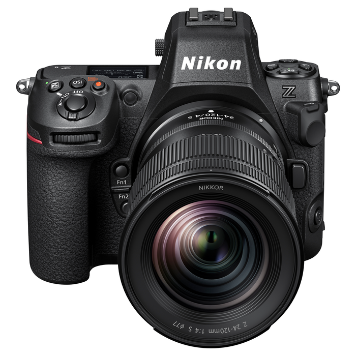 Image showng the Nikon Z8 Camera Body with NIKKOR Z 24-120mm Lens for photography and video.