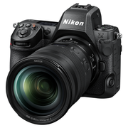 Image showng the Nikon Z8 Camera Body with NIKKOR Z 24-120mm Lens for photography and video.