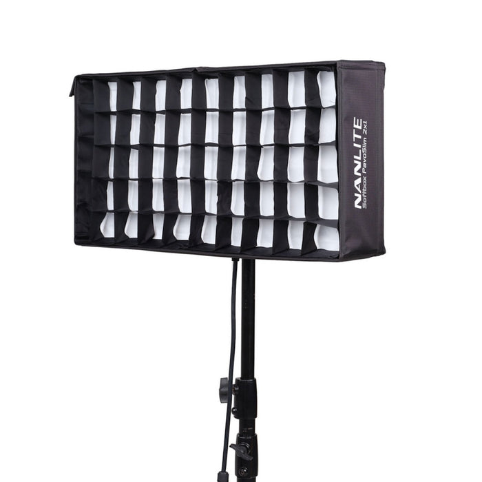 Nanlite Foldable Softbox and Grid for the PavoSlim 60C and 120B