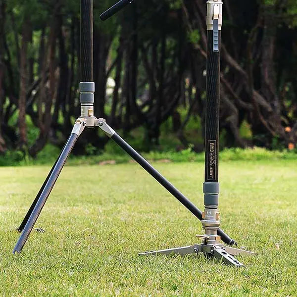 Harlowe Rocket Carbon Fibre Camera Tripod, Monopod & Light Stand with Fluid Head
