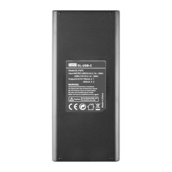 Newell 1x DL-USB-C Charger and 2x NP-F770 Batteries for Sony Set