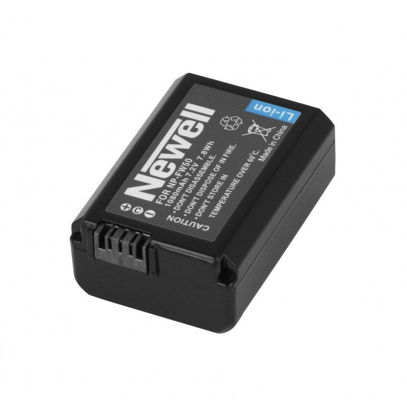 Newell 1x DL-USB-C Charger and 2x NP-FW50 Batteries for Sony Set