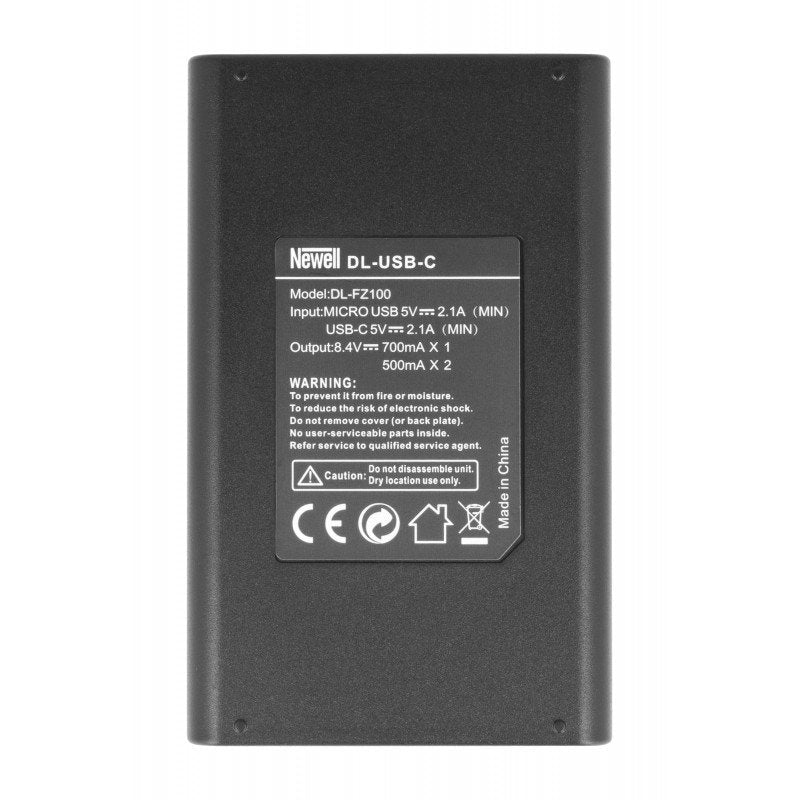 Newell 1x DL-USB-CCcharger and 2x NP-FZ100 Batteries for Sony Set