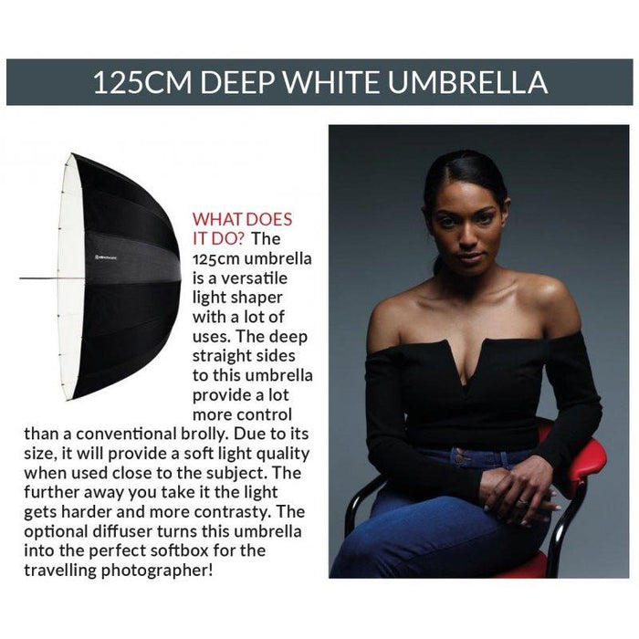 Elinchrom Deep 125cm White Umbrella