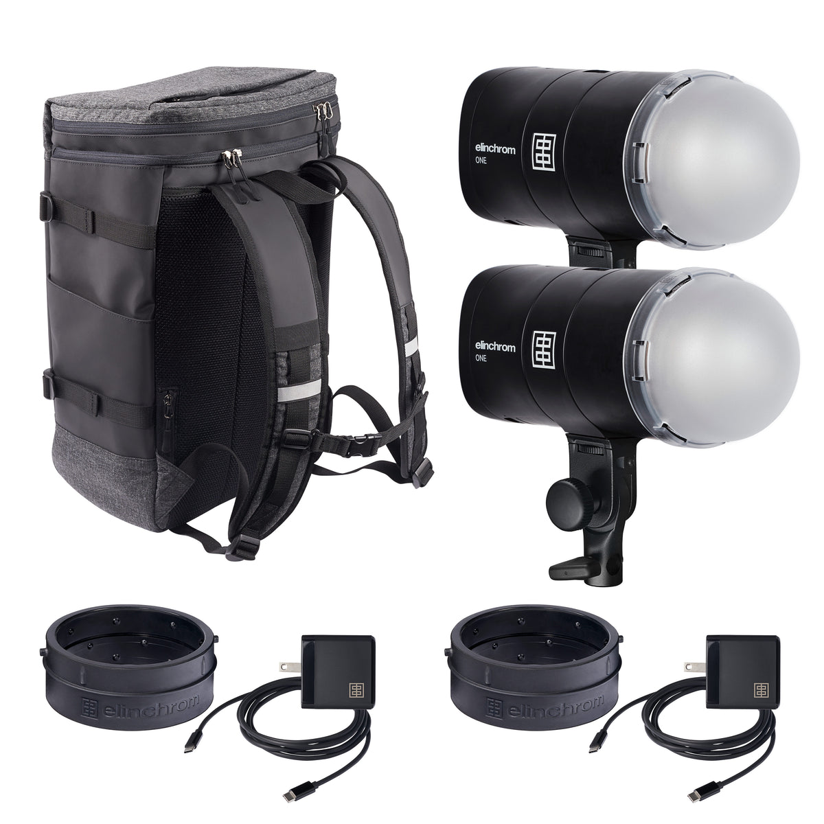 Elinchrom ONE Off Camera Flash Dual Kit — The Flash Centre