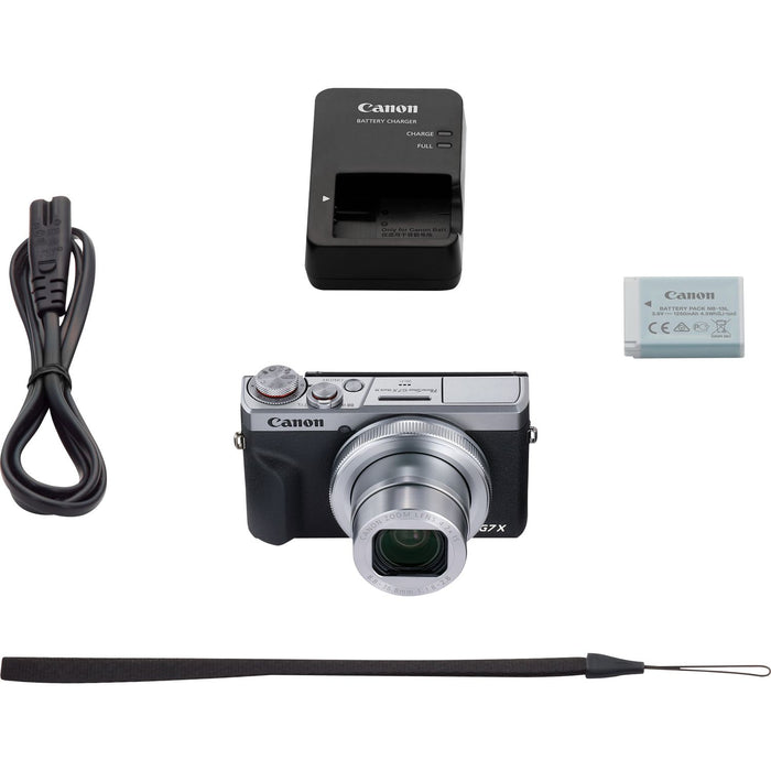 Canon PowerShot G7X MK III Compact Camera  Silver