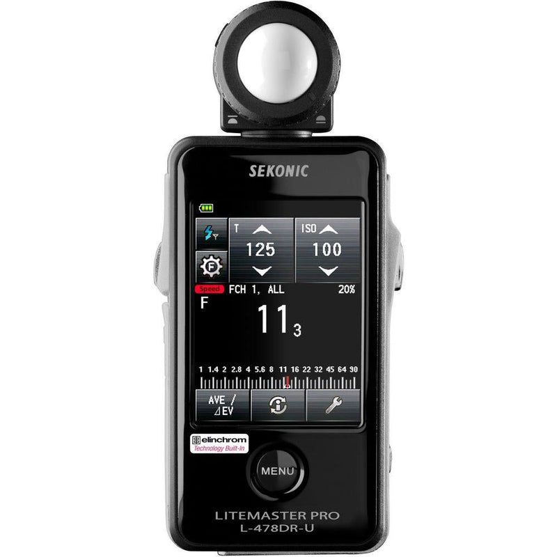 Sekonic LiteMaster Pro L478DR-EL Light Meter for Elinchrom