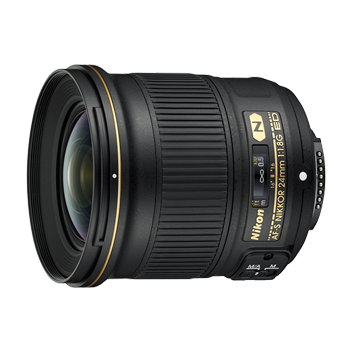 Nikon AF-S 24mm f/1.8 G ED Nikkor Lens