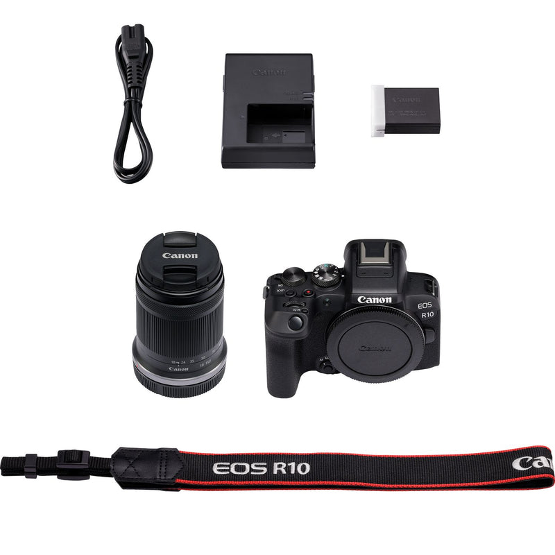 Canon EOS R10 with RF-S 18-150mm f/3.5-6.3 Lens Kit