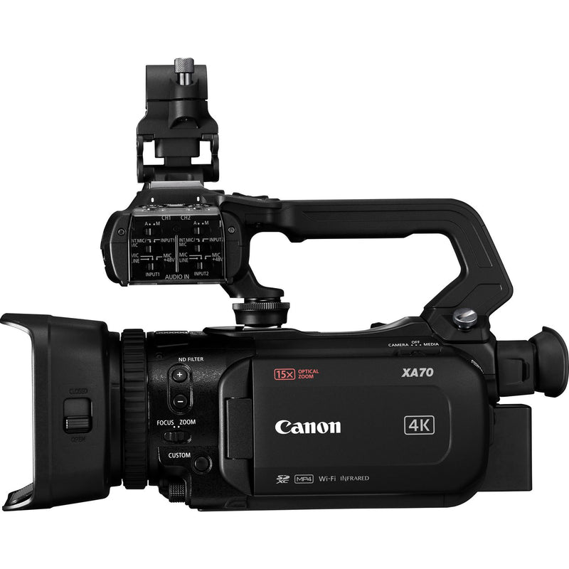 Canon XA70 Professional 4K Compact Camcorder